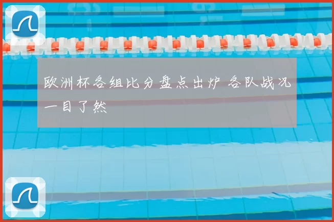 欧洲杯各组比分盘点出炉 各队战况一目了然