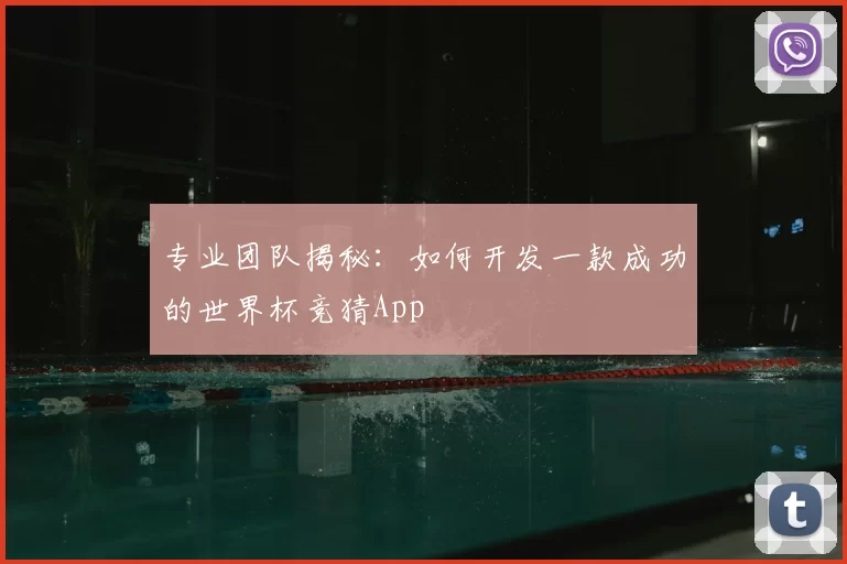 专业团队揭秘：如何开发一款成功的世界杯竞猜App
